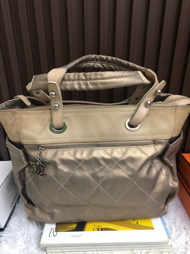 Chanel Biarritz large Tote (Category: Luxury Bags & Wallets) located in Pasay City. Submitted by cpb__ (Listing ID 1397535876, Image 2). Description: Fastbreak from 38,000.
