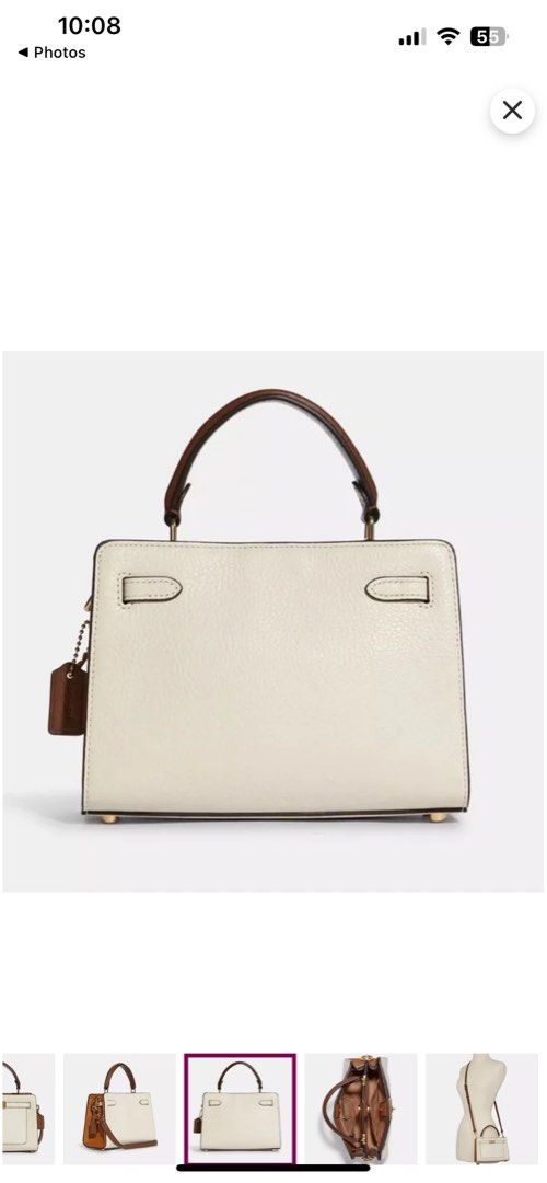 Coach Mini Lane top handle cross body bag (Category: Luxury Bags & Wallets) located in Paranaque City. Submitted by abbygurl317 (Listing ID 1397430632, Image 3). Description: Brand New Sealed Coach mini lane top handle 📌first 3 pics not mine. Used only for reference. No copyright or infringement intended. Ready to ship SF c/o buyer Accepts Gcash Maya and bank transfers .