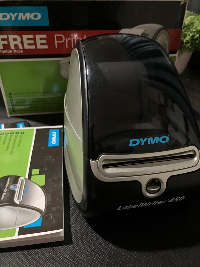 Thermal Printer DYMO LabelWriter 450 With FREE Labels (8pcs) (Category: Printers, Scanners & Copiers) located in Quezon City. Submitted by kurosu09 (Listing ID 1397492547, Image 1). Description: *Thermal printer is tested and working accordingly *Missing/Not Included: - Printer cable (can be bought for around 100 pesos online); Unit uses the same cable as a regular printer - Software disc; Mac or Windows supported software is free to download fro