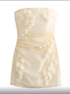 花卉刺繡修身連衣裙🌹64218660452099110