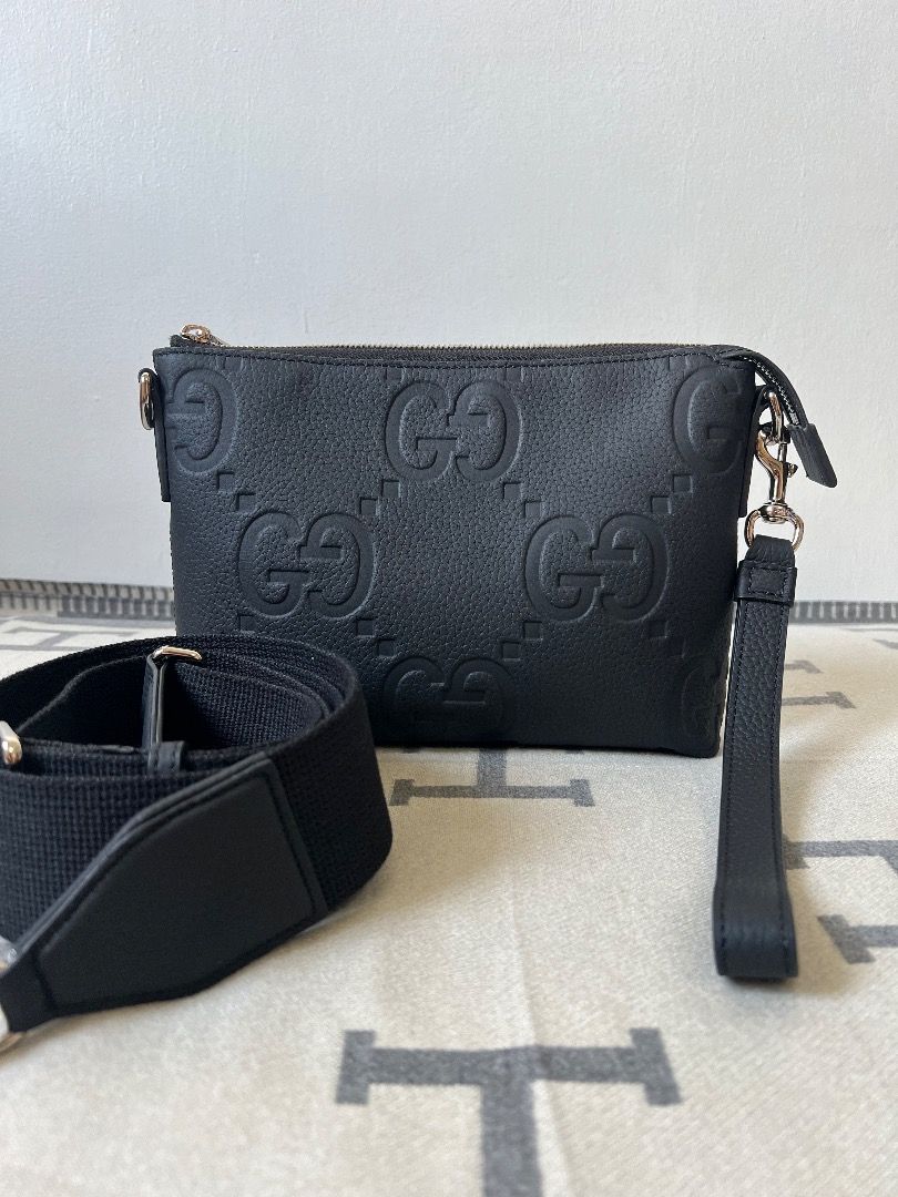 Gucci Sling Clutch black bag (Category: Luxury Bags & Wallets) located in Antipolo. Submitted by chanchimj (Listing ID 1397530317, Image 1). Description: .
