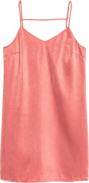 H&M pink slip dress (Category: Dresses) located in Muntinlupa City. Submitted by mascloset (Listing ID 1397498530, Image 1). Description: RFS: decluttering Size: medium US 6 .
