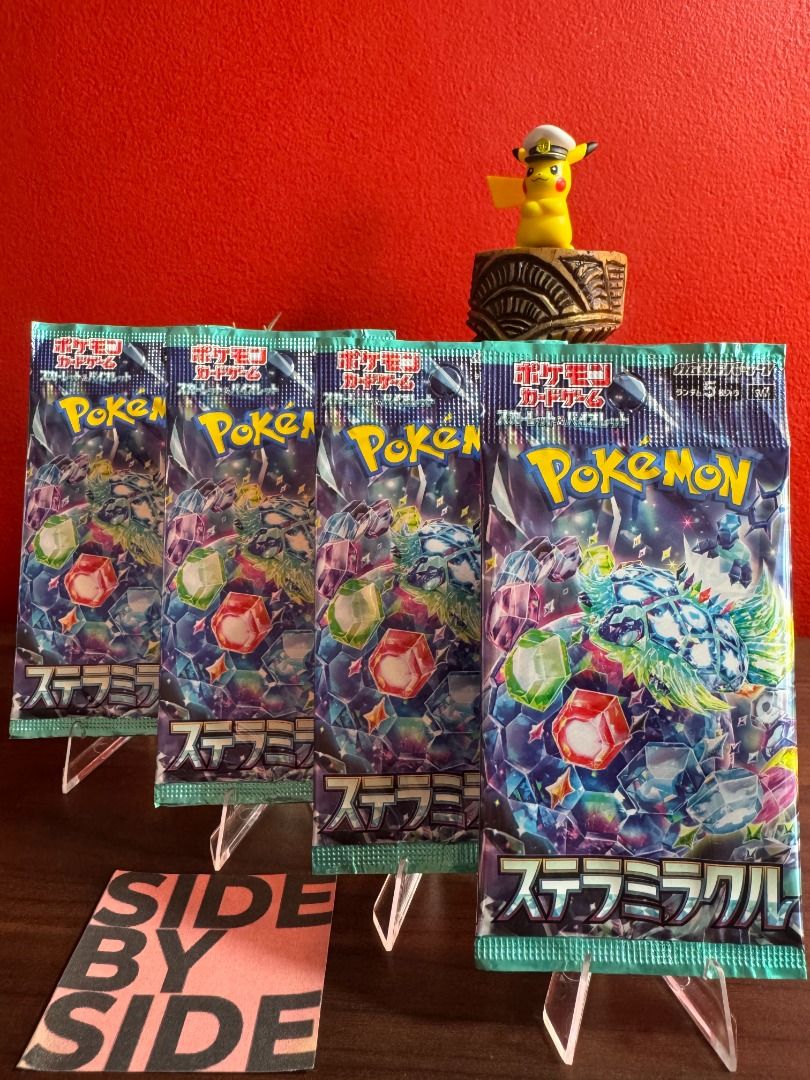 Collectible Japanese Wakizashis Pokemon TCG: Stellar Crown (SV7) Japanese Booster  Pack  1 Sealed Pack, Brand New
