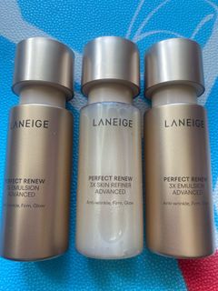 (Free Shipping) Laneige Perfect Renew 3X Skin Refiner / Emulsion Advanced 50ml ($60 each)64231875354625110