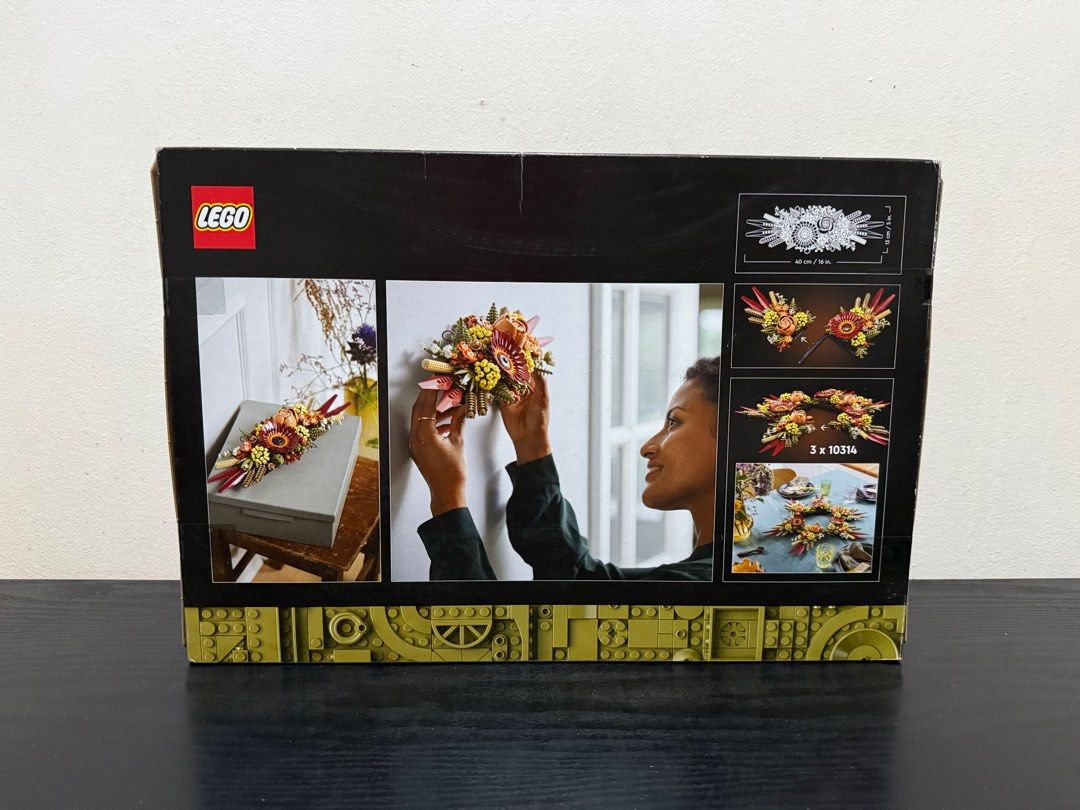Lego Dried Flower Centerpiece 10314 (Category: Lego & Building Sets) located in Quezon City. Submitted by wertymoshi (Listing ID 1397513867, Image 2). Description: Selling brand new sealed Lego Dried Flower Centerpiece 10314.