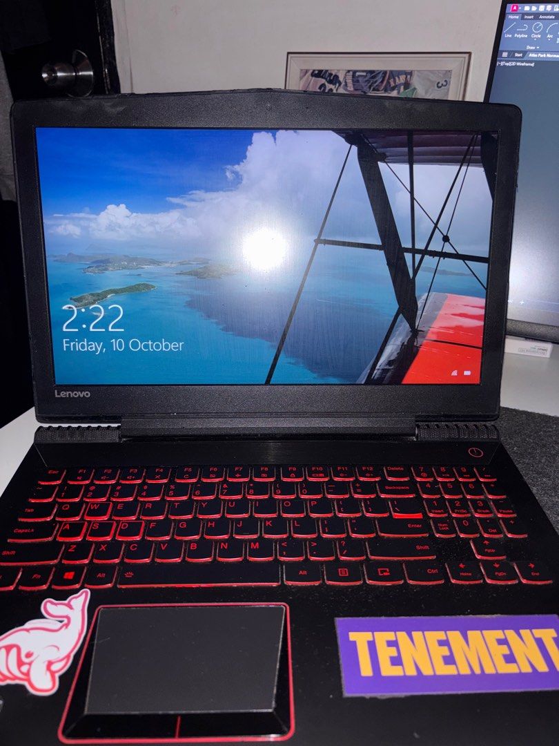 Lenovo Y520 (Category: Laptops & Notebooks) located in Santa Rosa. Submitted by gelojavierr (Listing ID 1397463857, Image 2). Description: Lenovo Y520 Laptop i7-7700HQ GTX 1050 12GB Ram 128gb SSD 1TB HDD Comes with original charger and replacement bag, no box Issues: - Yung rubber sa gilid ng laptop may mga part na natanggal na - Working yung speaker pero sabog na pag malakas yung volume Meetups around Santa Rosa/Makati, or delivery via Lalamove 