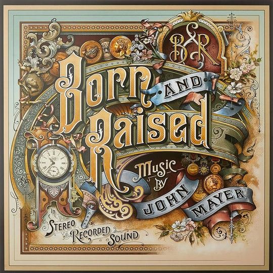 [LP, Sealed] John Mayer - Born And Raised (2LP) (Category: Vinyls) located in San Pablo. Submitted by siestaspins (Listing ID 1397567677, Image 1). Description: TRACKLIST A1 Queen Of California 4:09 A2 The Age Of Worry 2:39 A3 Shadow Days 3:50 B1 Speak For Me 3:45 B2 Something Like Olivia 3:01 B3 Born And Raised 4:49 C1 If I Ever Get Around To Living 5:21 C2 Love Is A Verb 2:27 C3 Walt Grace's Submarine Test, January 1967 5:10 D1 Whiskey, Whiskey