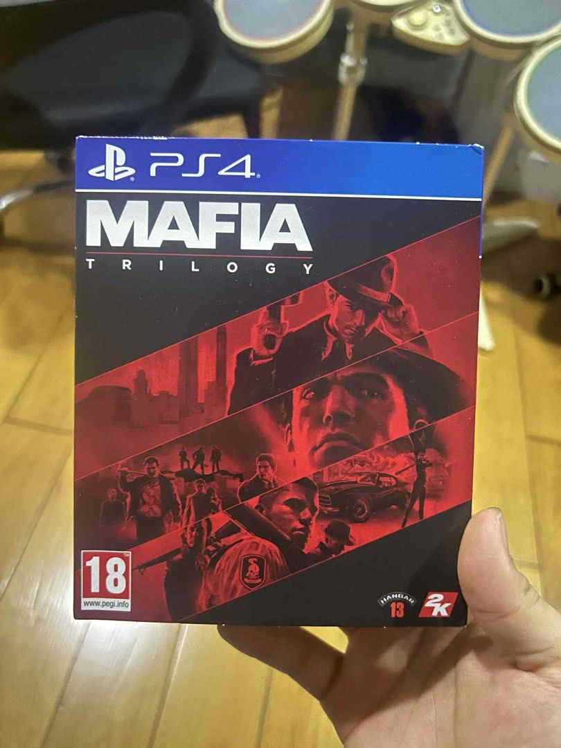 Mafia Trilogy - PS4 (Category: PlayStation) located in Quezon City. Submitted by glamming (Listing ID 1397549039, Image 1). Description: - Mafia Trilogy for PS4 - Includes the complete Mafia series - PEGI 18 rating - Published by 2K.