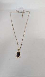 Necklace with Black Pendant 項鍊64244114495874110