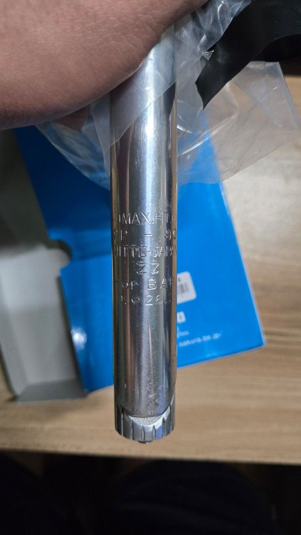 Nitto NP stem (Category: Bicycles) located in Manila. Submitted by cl1988 (Listing ID 1397531706, Image 3). Description: - Nitto np-90 quill stem - will pass as brand new. fitted only rfs: wrong length *contact: 09178024466 *pick up: makati *Buyer shoulders shipping cost.