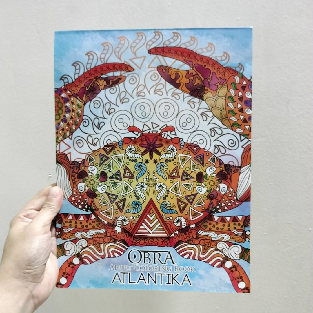 OBRA: Adult Coloring Book (Category: Storybooks) located in Antipolo. Submitted by serjyms (Listing ID 1397500919, Image 3). Description: OBRA: Adult Coloring Book Tinta: 1 copy available Atlantika: 2 copies available Hibla: SOLD Selling Price: Php99+sf each (Php249 for 3) Condition: Good Condition Location: Antipolo City, Rizal Mode of Payment: Gcash Mode of Delivery: J&T, LBC, Lalamove For inquiries, feel free to message me. Thank you :)).