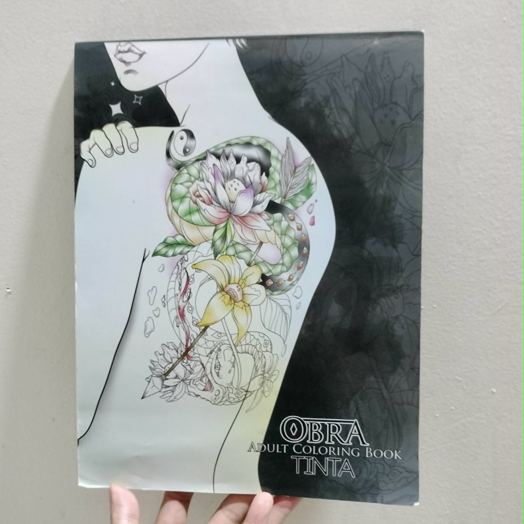 OBRA: Adult Coloring Book (Category: Storybooks) located in Antipolo. Submitted by serjyms (Listing ID 1397500919, Image 2). Description: OBRA: Adult Coloring Book Tinta: 1 copy available Atlantika: 2 copies available Hibla: SOLD Selling Price: Php99+sf each (Php249 for 3) Condition: Good Condition Location: Antipolo City, Rizal Mode of Payment: Gcash Mode of Delivery: J&T, LBC, Lalamove For inquiries, feel free to message me. Thank you :)).