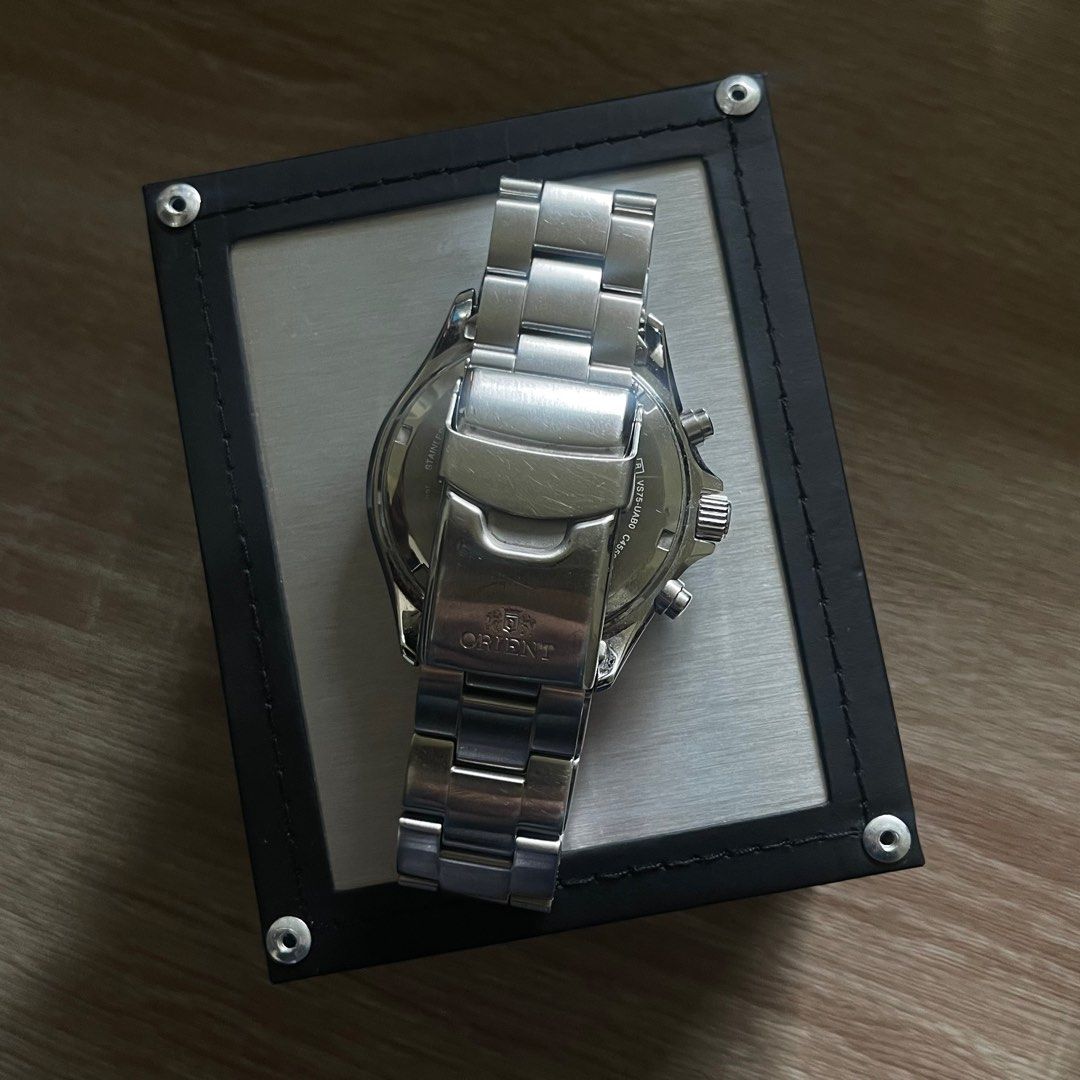 orient mako solar chronograph (Category: Men's Watches) located in Paranaque City. Submitted by thriftcs (Listing ID 1397476215, Image 3). Description: .