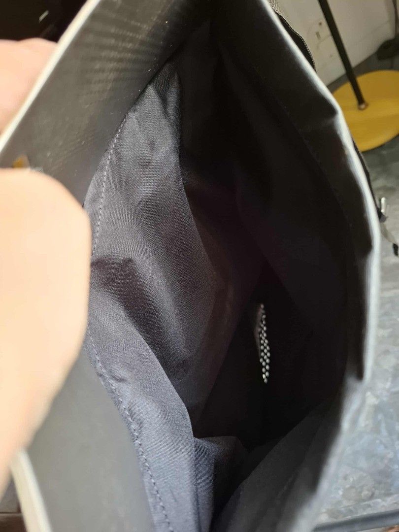 Orig Nike Drawstring Bag (Category: Backpacks) located in Binan City. Submitted by monnit (Listing ID 1397426090, Image 3). Description: Black Nike drawstring bag. Features a front zippered pocket and a large main compartment. Includes adjustable straps. The Nike logo is visible on the front. Perfect for carrying gym essentials or everyday items. Bought in Nike Japan Price 650 Location Jubilation Binan Laguna Shipping Buyers expense.