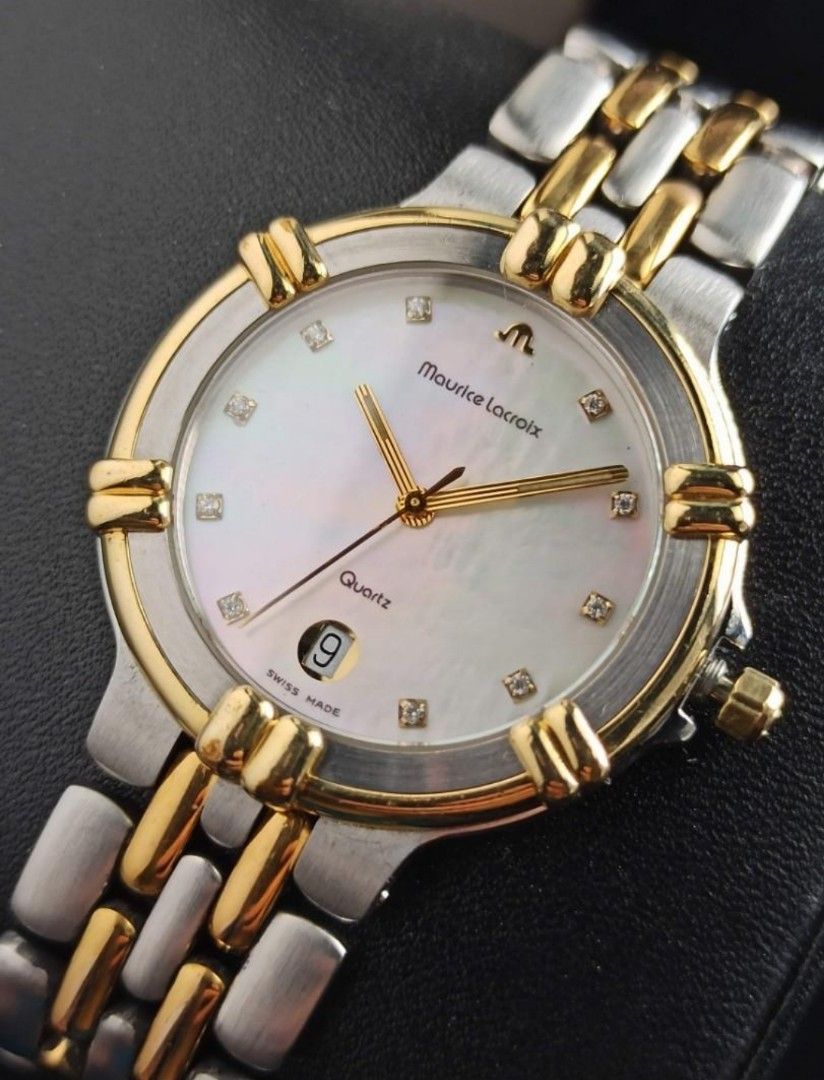 Original Maurice Lacroix Swiss watch (Category: Luxury Watches) located in San Juan City. Submitted by exclusivelyours (Listing ID 1380185246, Image 1). Description: Description of the watch posted in the last photo. PM if interested 😊.