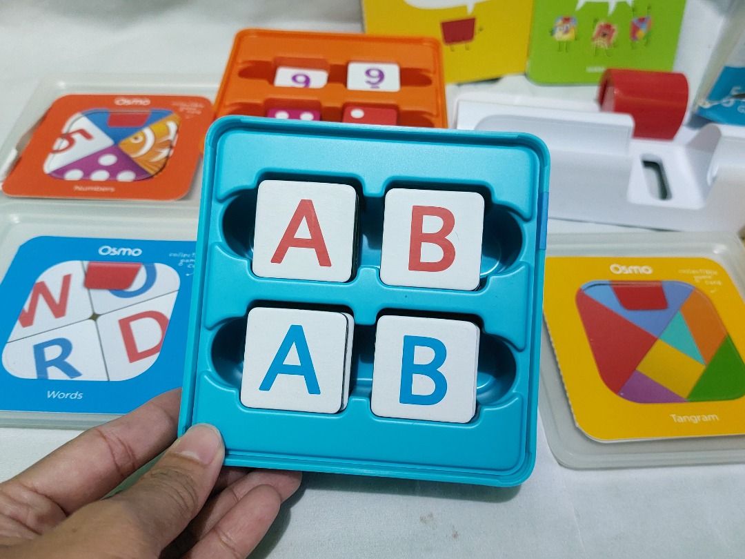 Osmo Genius Kit for Apple iPad (Category: iPad) located in Paranaque City. Submitted by ca.firstonlinebiz (Listing ID 1397483220, Image 3). Description: Preloved Osmo Genius Kit for Apple iPad works with: iPad 2-5, iPad Air, iPad Mini & iPad Mini Retina, 9.7inch iPad Pro Damage Box Missing 5tiles on Number but 1 set is complete Loc. Greenheights Parañaque Shipping via Lalamove or J&T Express Payment thru Gcash Maya or BPI .