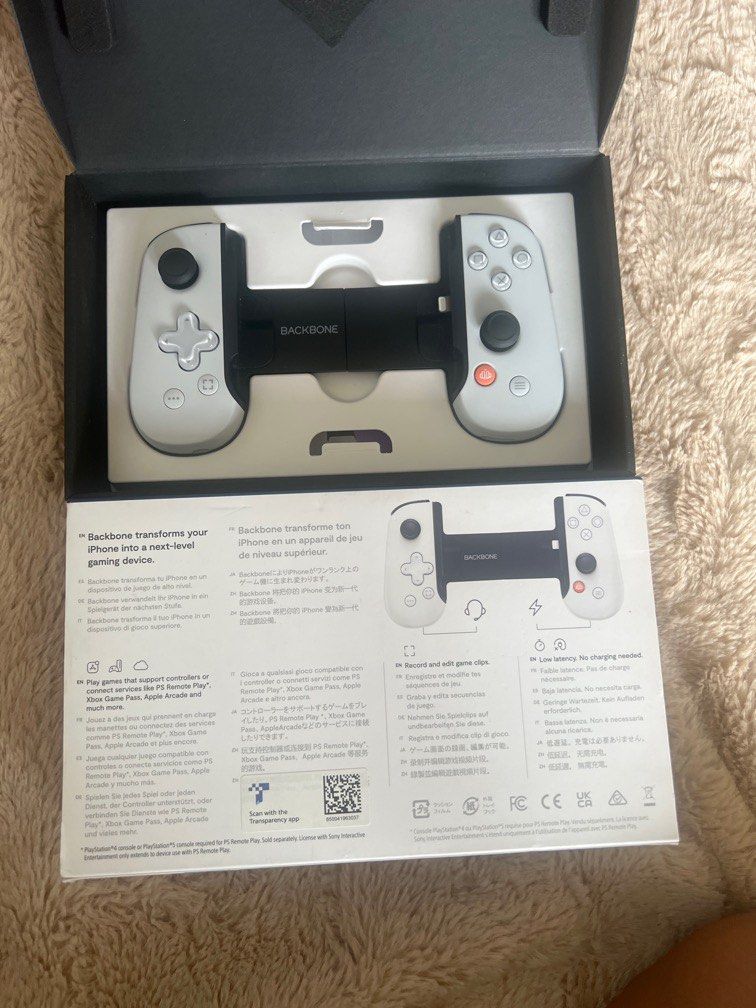 Playstation Backbone (Category: Controllers) located in Muntinlupa City. Submitted by heykelsey (Listing ID 1397417756, Image 3). Description: RFS no time to play remotely WFH na so i can play at home .