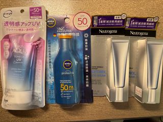 Sunplay Skin Aqua防曬乳、Nivea防曬乳、Neutrogena眼霜64194753561475110
