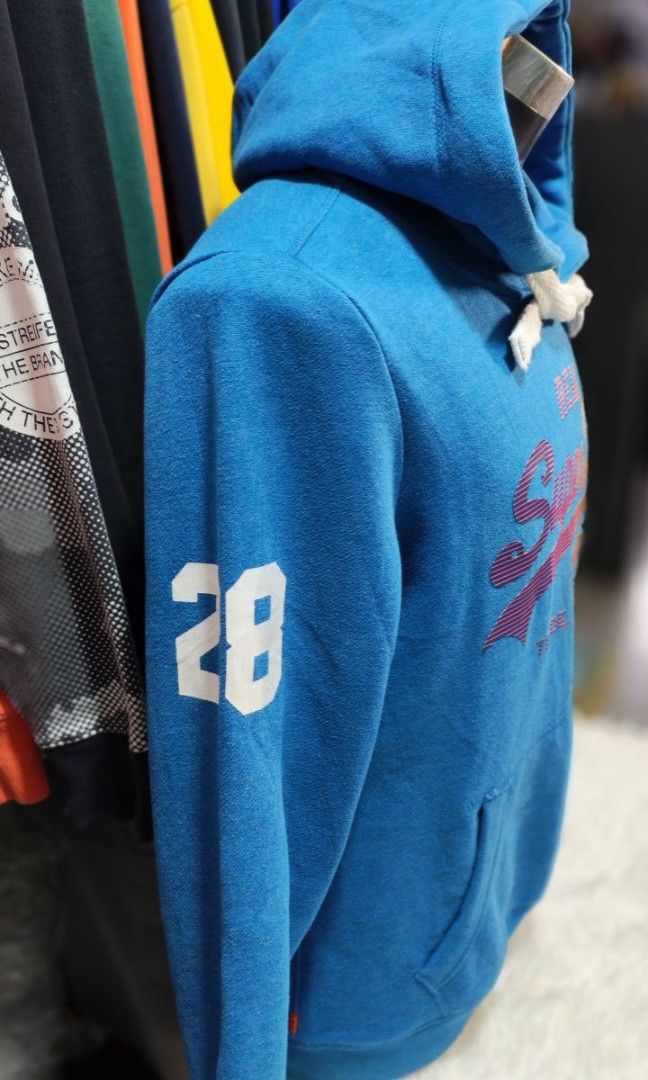 Superdry Limited Edition Hoodie (Category: Coats, Jackets and Outerwear) located in Cebu City. Submitted by tagph (Listing ID 1397482395, Image 3). Description: **item is thrifted, handwashed and ironed. please manage your expectations Disclaimer: All brand items sold in this shop are pre-owned/thrifted and sourced independently. We are not affiliated, associated, or endorsed by the original brand owners. Trademarks, brand names, and logos remain
