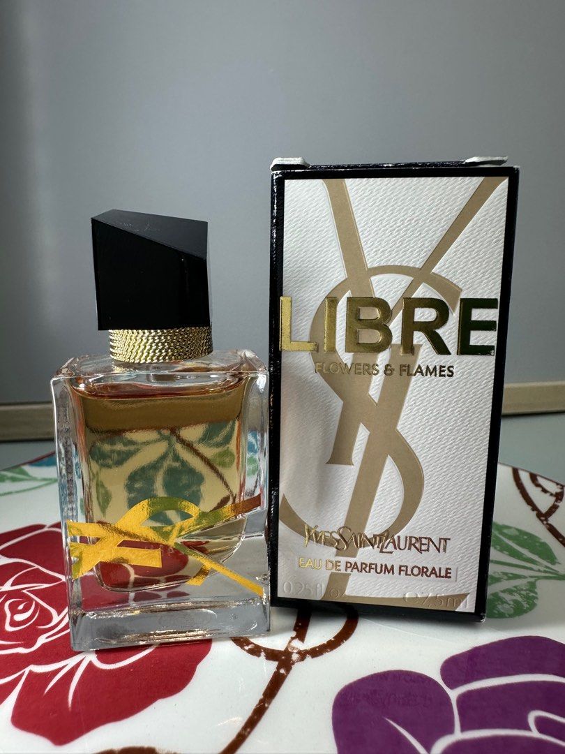 YSL Libre Flowers and flames Mini 7.5ml (Category: Fragrance & Deodorants) located in Manila. Submitted by ruler_line (Listing ID 1397561416, Image 2). Description: .