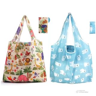 共3款 $4/個 可摺疊環保袋 購物袋 190T尼龍袋 Shopping Bag64226814274563110