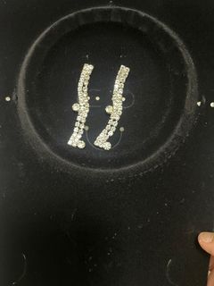 黑色圓形耳環5.5 cm(約)64239925145090110