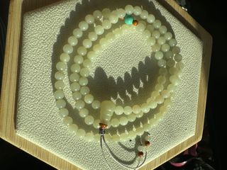 和田玉蜂蜜水頸鏈64210709438595110