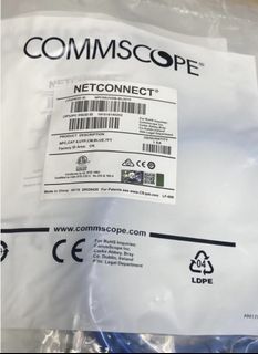 CommScope NETCONNECT CAT6 Network Cable 50 Pieces64188585134337110