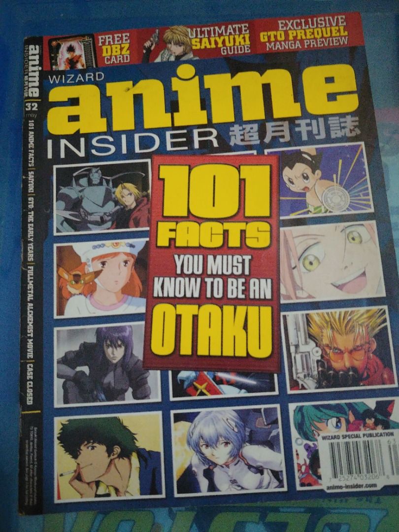 Anime Insider Magazine - May 2006 (Category: Magazines) located in Dasmarinas. Submitted by sailorboy22 (Listing ID 1397721055, Image 1). Description: Anime Insider Magazine - May 2006 Lightly used and in good condition. Price: P180 Shipping to be shouldered by the buyer. Thanks and take care!.