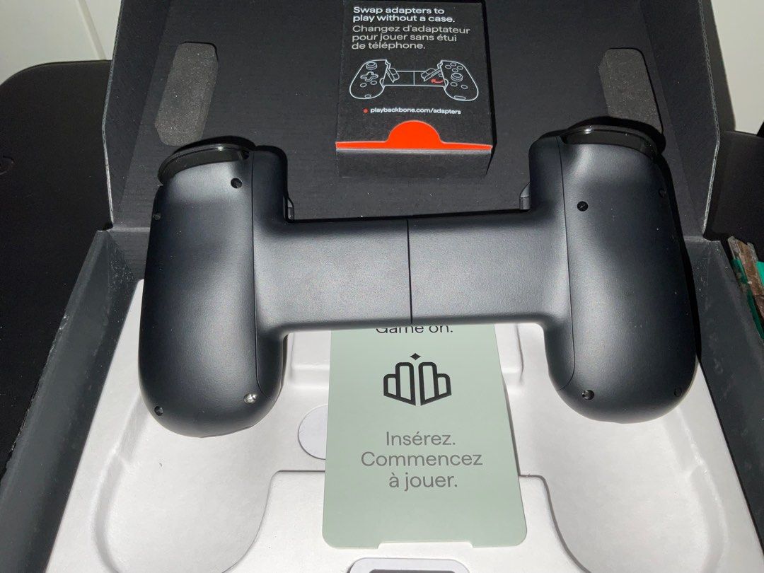 Backbone One V2 Playstation Edition with LIGHTNING (2nd Gen) Mobile Gaming Controller for iPhone/Android (Category: Controllers) located in Manila. Submitted by 2025.gadgetspot (Listing ID 1397695721, Image 3). Description: FS/LFB orig price: 5,690 selling for 3,800 Authentic from US - FIXED PRICE - UNSEALED BUT NEVER BEEN USED - NO ISSUE - LIGHTNING VERSION color available: Black can do shipping / meetups 📍qc pm if interested. .
