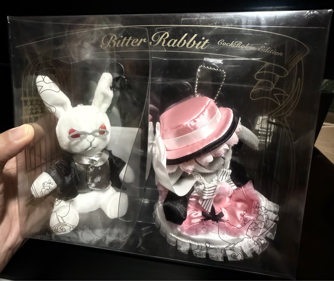 Black Butler Bitter Rabbit plush, Hobbies & Toys, Memorabilia ...