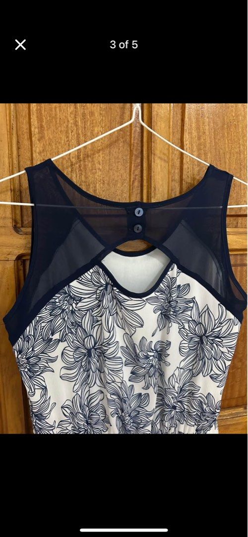Blue & White Floral Dress (Category: Dresses) located in Dasmarinas. Submitted by decireejoya (Listing ID 1397760013, Image 1). Description: Color: Blue Print: Floral Brand: Chill Size 18 (Fits XS to M) 🛍️ RFS - decluttering 🛵 Can ship via J&T or Lalamove 📍 Location - Dasma, Cavite.