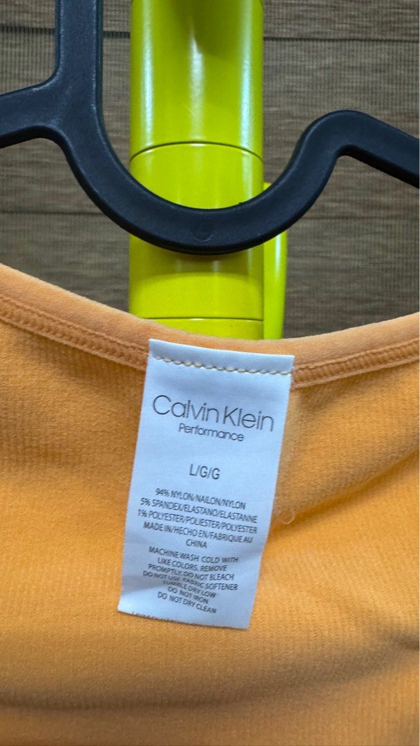 Calvin Klein Performance Tank Top (Category: Activewear) located in Manila. Submitted by lbdeclutters (Listing ID 1397679508, Image 2). Description: .