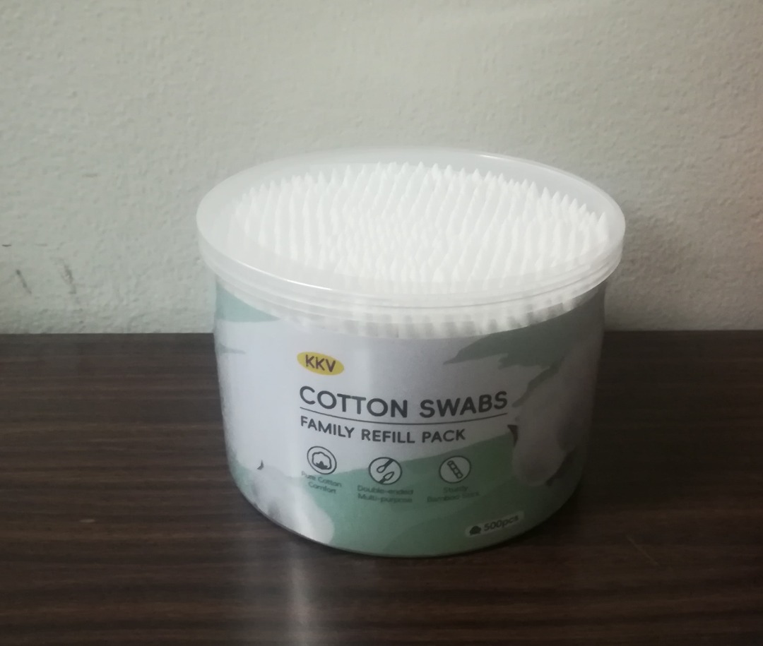 100Pcs Bamboo Cotton Buds Wood Natural Bodegradable Cotton Swabs Qtps Ear Buds | EBay - View #11