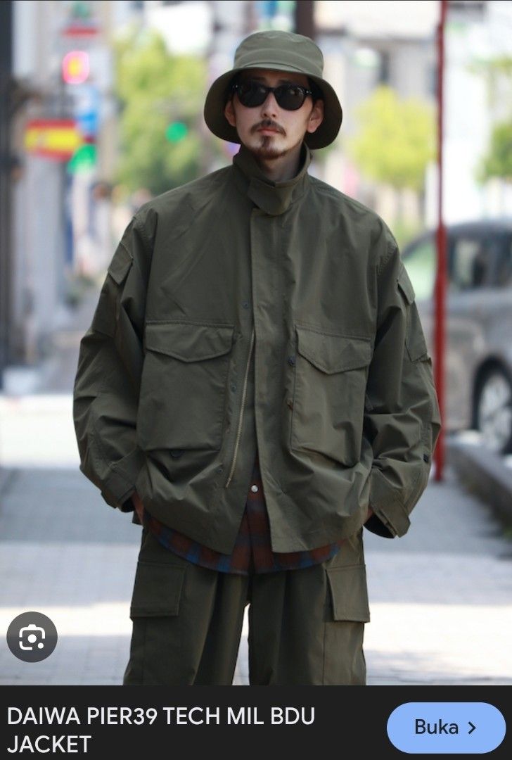 【山葵】DAIWA PIER39 TECH MIL BDU JACKET DAIWA PIER39 TECH MIL BDU JACKET DAIWAPIER39 TECH MIL BDU JACKET