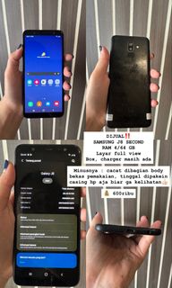 Hp samsung second Dijual Carousell Indonesia