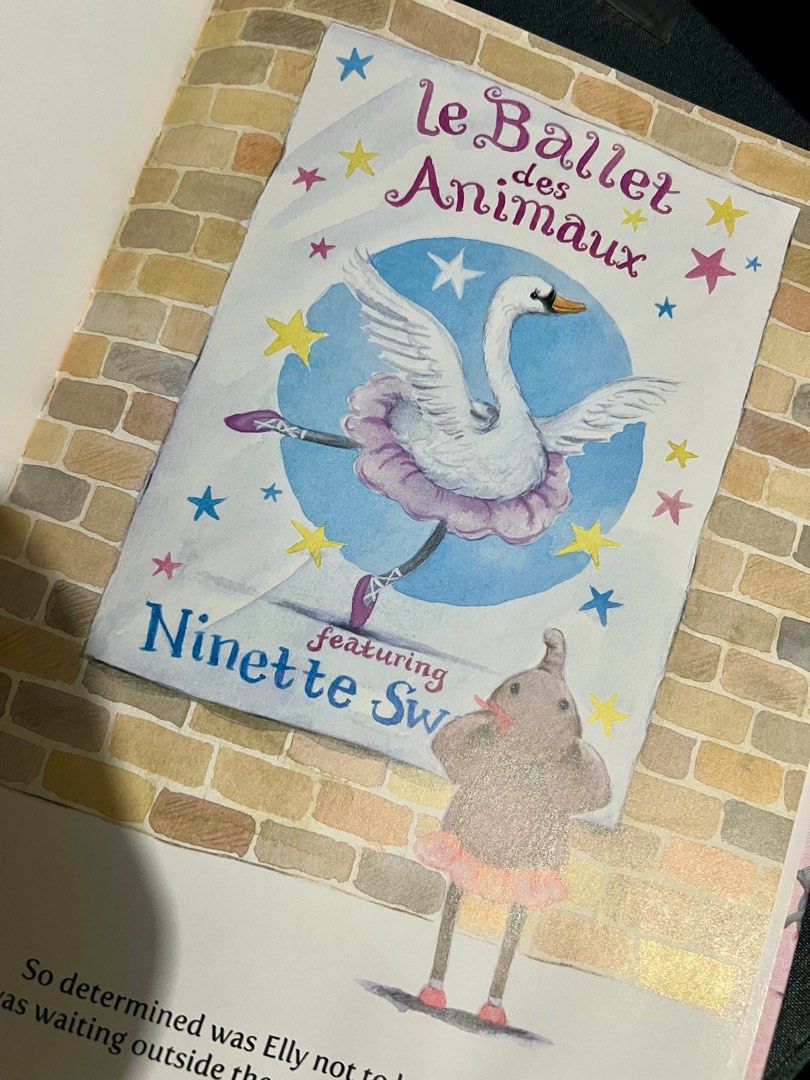 Elly Ballerina Jellycat book (Category: Children's Books) located in General Mariano Alvarez. Submitted by parisfern (Listing ID 1397760436, Image 2). Description: Elly Ballerina Jellycat Book No dust jacket and with sticker MOP: Gcash, Maya, BDO MOD: Jnt, LBC, Lalamove.