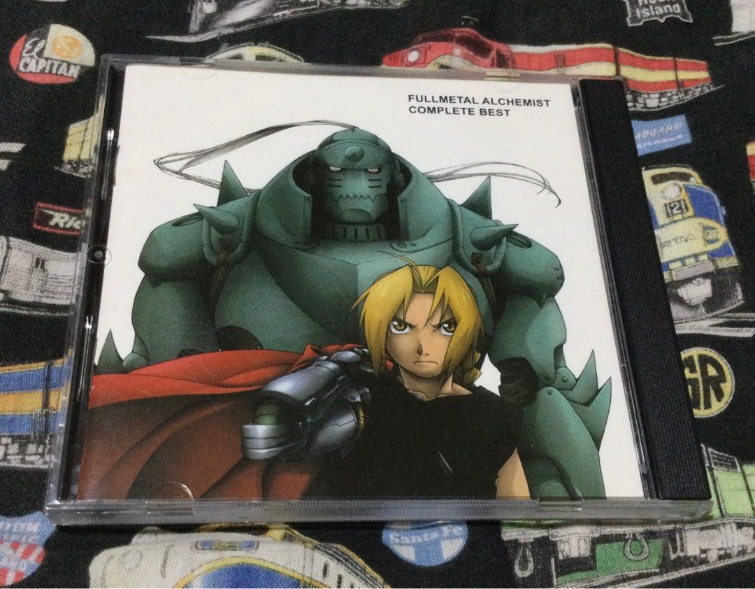 Fullmetal Alchemist original series OST (Category: Comics & Manga) located in Tanay. Submitted by the4thram (Listing ID 1397630004, Image 1). Description: Bought in Comic Alley in 2005, rarely played. I inverted the covers to mimic the Japanese manga / book cover direction..