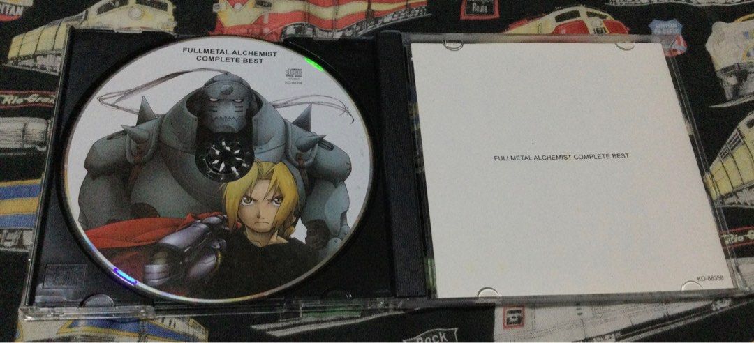 Fullmetal Alchemist original series OST (Category: Comics & Manga) located in Tanay. Submitted by the4thram (Listing ID 1397630004, Image 3). Description: Bought in Comic Alley in 2005, rarely played. I inverted the covers to mimic the Japanese manga / book cover direction..