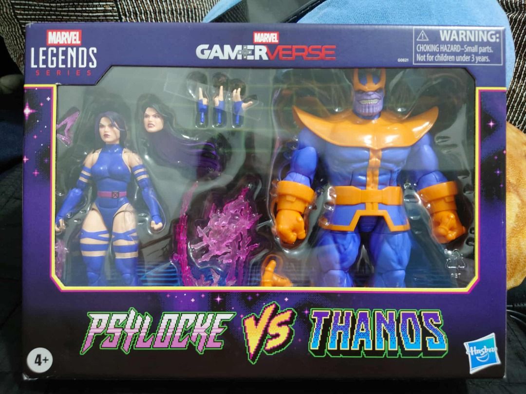 Hasbro Marvel Legends PSYLOCKE vs THANOS(Marvel Legends Gameverse) (Category: Figurines & Statues) located in Manila. Submitted by ace.hobbies (Listing ID 1397751836, Image 1). Description: 🏷️ Item for Sale Hasbro Marvel Legends PSYLOCKE vs THANOS 🔎 Item Description: - From Hasbro's Marvel Legends Gameverse series - Based on characters from the Marvel vs Capcom arcade game. 📦 Item is MISB (Mint in Sealed Box/packaging). 📌 For sealed items, we