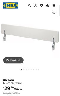 Ikea bed guard For Sale Bed Guards Carousell Singapore - Main Image