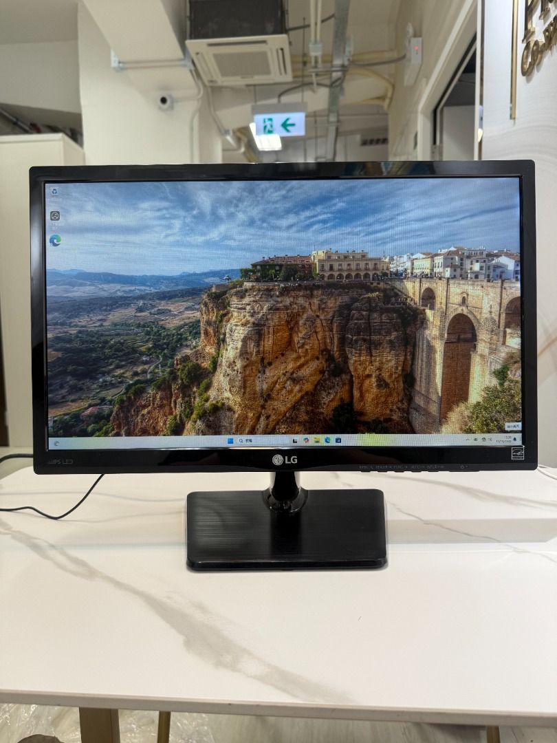 LG 樂金 21.5" [1080P] AH-IPS顯示器 (22MP47HQ-P) Mon Monitor Screen, 電腦＆科技 ...