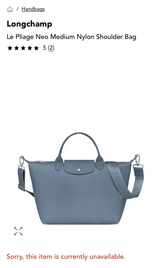 Longchamp Le Pliage Neo Medium Nylon Shoulder Bag (Category: Luxury Bags & Wallets) located in Manila. Submitted by hellothere2012 (Listing ID 1397660744, Image 2). Description: New without tag and care card Longchamp debuts an all-new iteration of its much-loved Le Pliage tote: the Neo pairs textured leather trim with the French house’s signature lightweight nylon in coordinating shades for a sleek, monochromatic look. With a spacious interior a