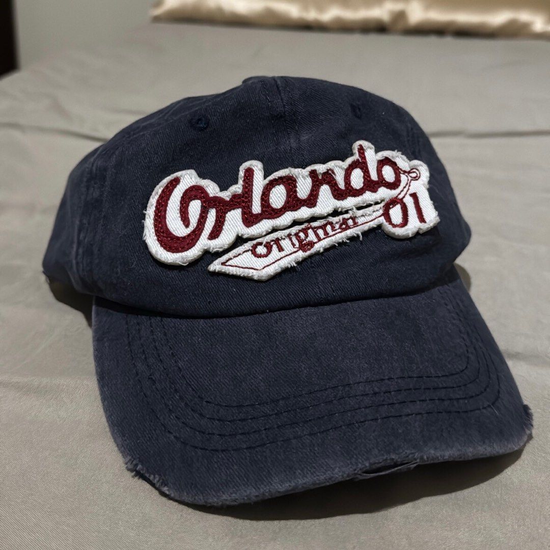 Lovito Orlando Navy Blue Cap/Hat (Category: Hats & Beanies) located in Quezon City. Submitted by laraveee (Listing ID 1397745795, Image 1). Description: Worn once. Not my style MOP: GCash or Bank Transfer (BPI) MOD: Lalamove or Grab c/o Buyer.