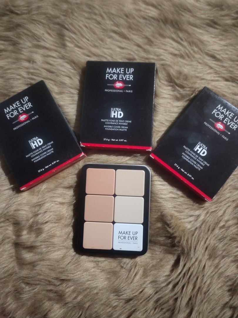Make Up For Ever Ultra HD Concealer Palette (Category: Makeup) located in San Fernando. Submitted by aquiknows (Listing ID 1397757344, Image 2). Description: - Make Up For Ever Ultra HD Concealer Palette - Brand new, in original packaging - Features multiple shades for color correction and concealing - Designed for professional makeup artists.
