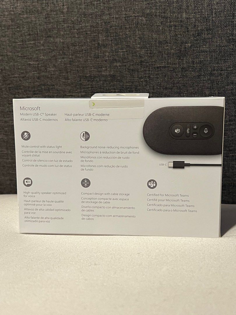 Microsoft Modern USBC Speaker, Audio, Soundbars, Speakers & Amplifiers