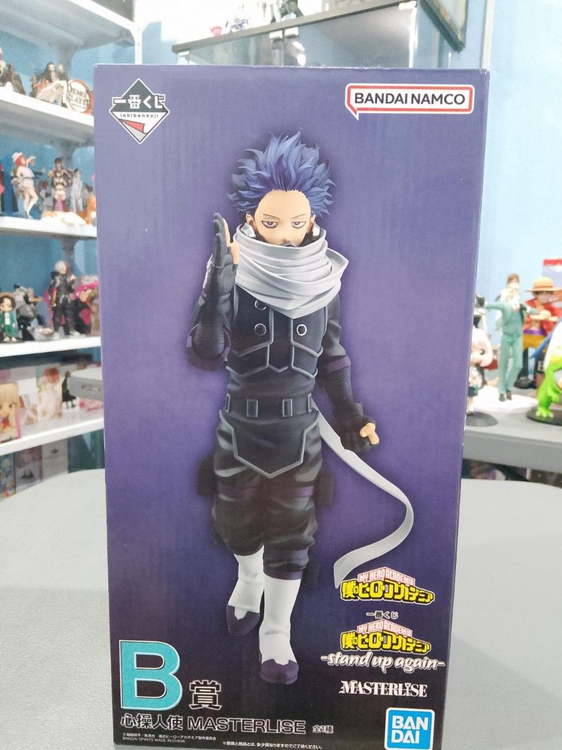 My Hero Academia Masterlise Figures (Category: Figurines & Statues) located in Bacolod City. Submitted by NakedLight018 (Listing ID 1397593235, Image 2). Description: Monoma - 1000 Shinso- 1200 Eraser LO - 4000.