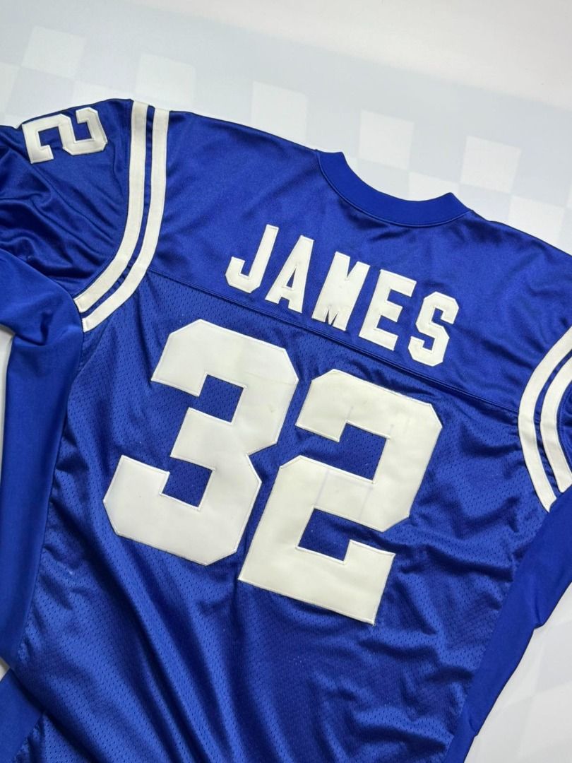 Nike #32 James NFL Jersey (Category: Activewear) located in Cavite. Submitted by wydecollection (Listing ID 1397589735, Image 2). Description: Nike 32 James XL 21.5x35 Vintage Tag Good Condition Authentic.