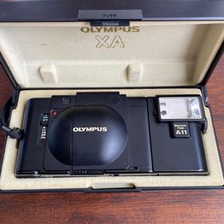 Olympus Xa Case 訳アリ品】OLYMPUS XA2 Electric Flash A16 Olympus