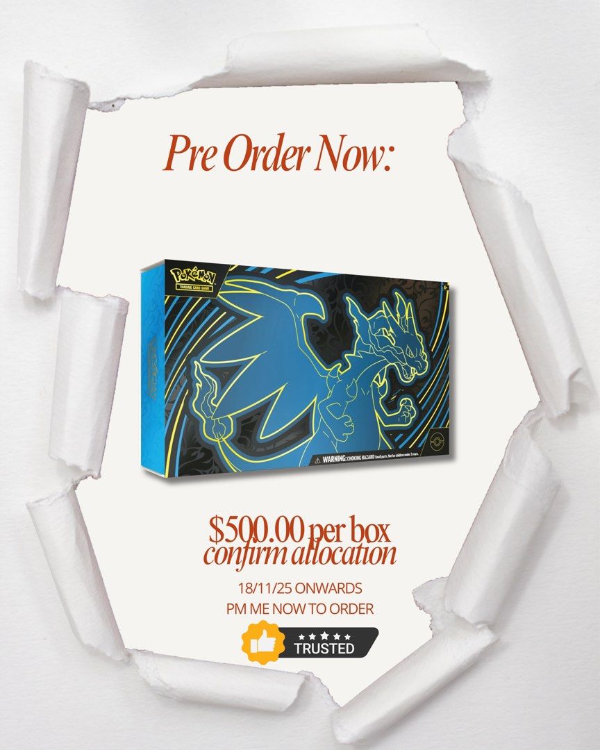 PO: Mega Charizard UPC (100% confirm allo), Hobbies & Toys, Memorabilia ...